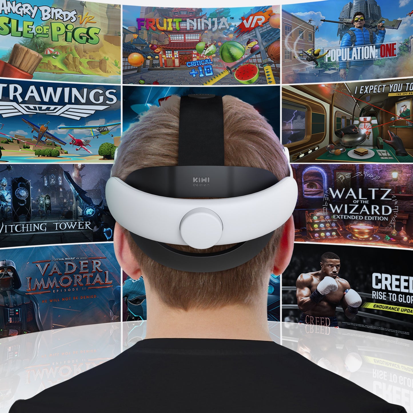 Adjustable Oculus Quest 2 Head Strap