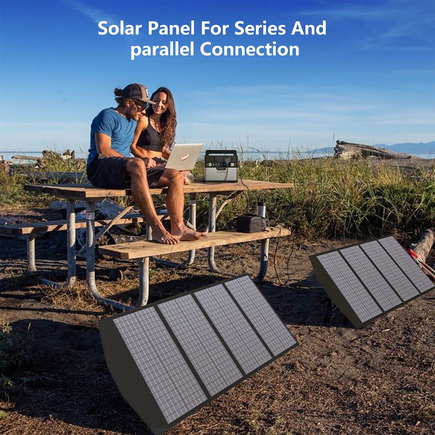 Foldable Solar Panels 400W / 200W / 140W / 100W / 60W Portable Waterproof For Camping RV Garden Roof