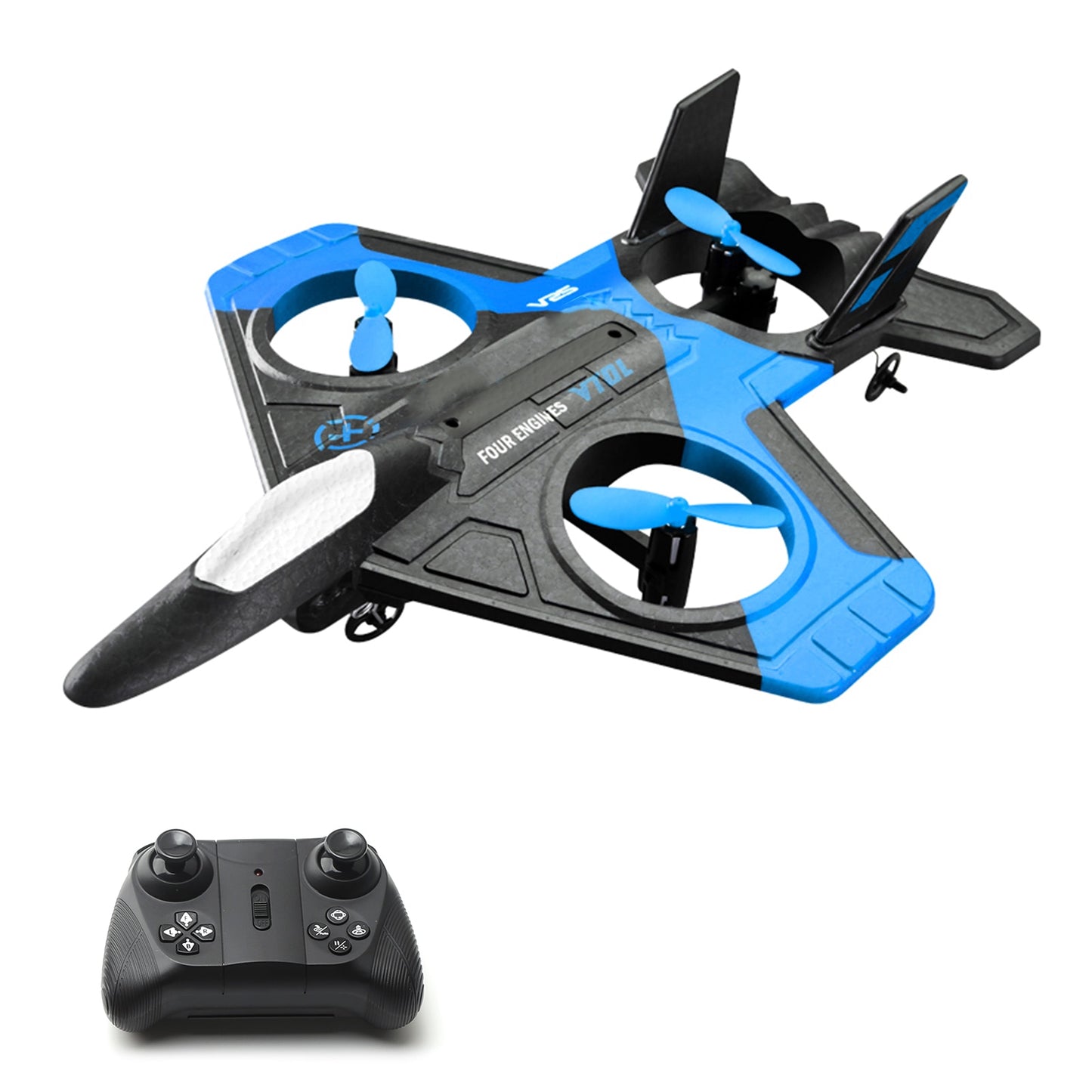 RC Airplane with 480P Camera 2.4G Radio 360° Tumbling for Adults Kids