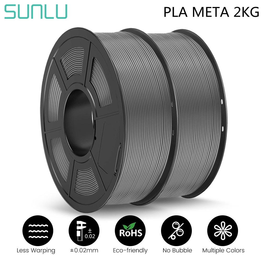 PLA Meta 3D Printer Filament 2kg 1.75MM