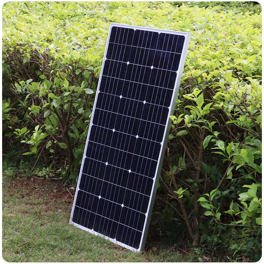 Solar Panels 200W Waterproof Monocrystalline Solar Panel Camping RV Home Charge 12V