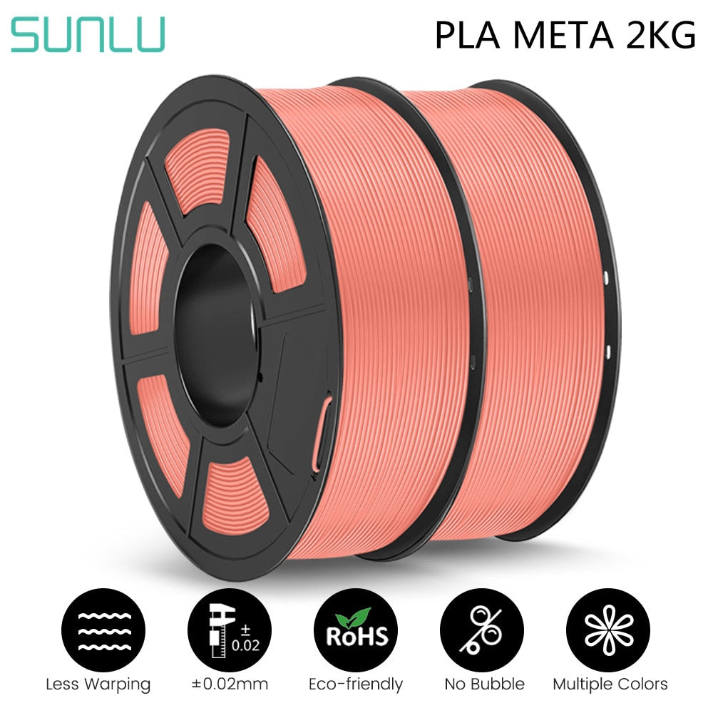 PLA Meta 3D Printer Filament 2kg 1.75MM