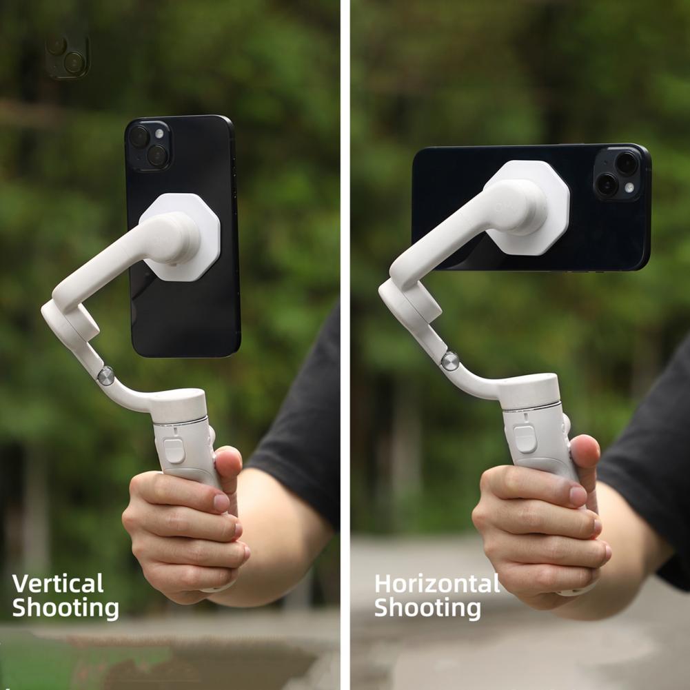 Magnetic Gimbal Stabilizer Smartphone Holder Strong Multifunctional Durable Selfie Stick Tripod Mount Adapter Base