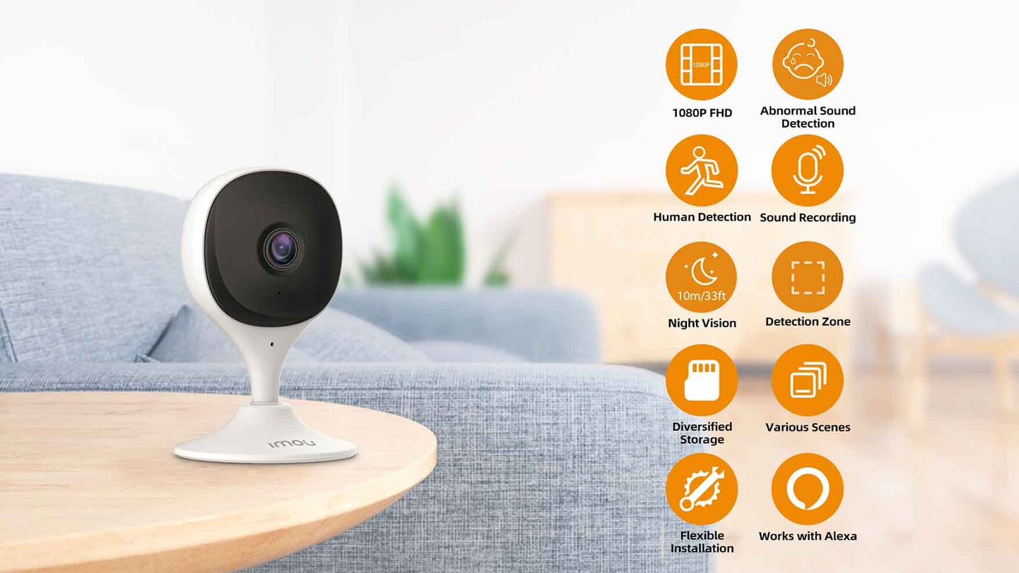 Security Camera  Wifi Baby Monitor Night Vision