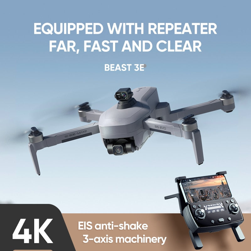 RC Quadcopter Drone 4K Professional HD Camera Laser Obstacle Avoidance 3-Axis Gimbal 5G WiFi