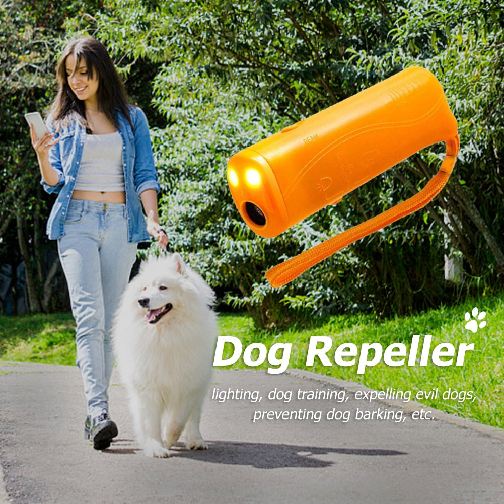 Ultrasonic Dog Bark Trainer Deterrents Dog Repeller