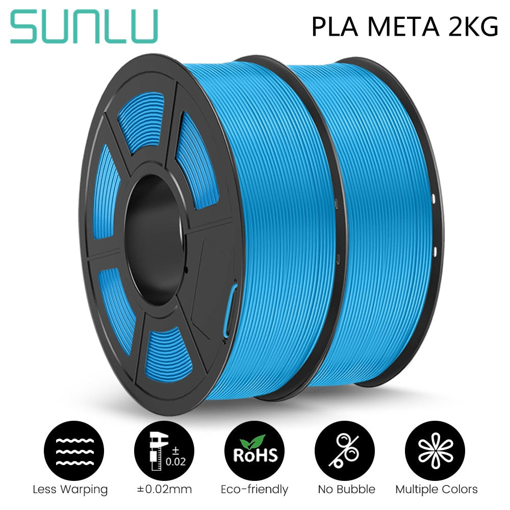 PLA Meta 3D Printer Filament 2kg 1.75MM