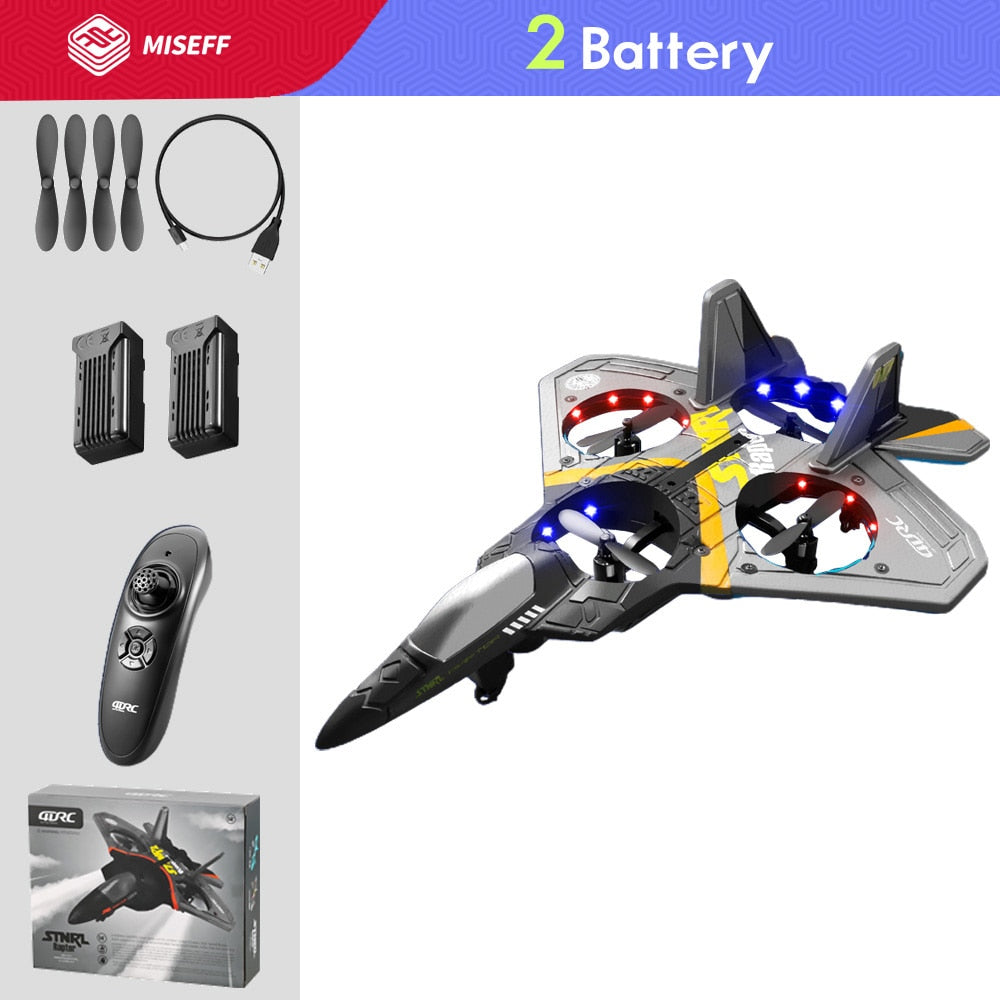 V17 RC Remote Control Airplane Drone 2.4G Gravity Sensing EPP Foam