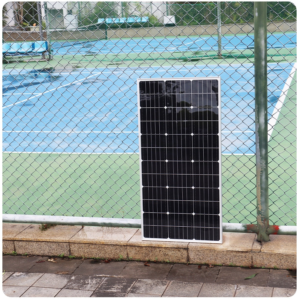 Solar Panels 200W Waterproof Monocrystalline Solar Panel Camping RV Home Charge 12V