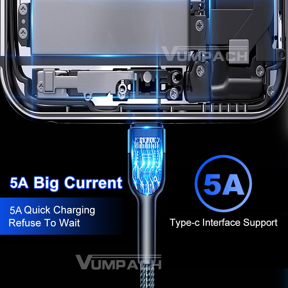 Fast USB C Charging Cable Data Cord