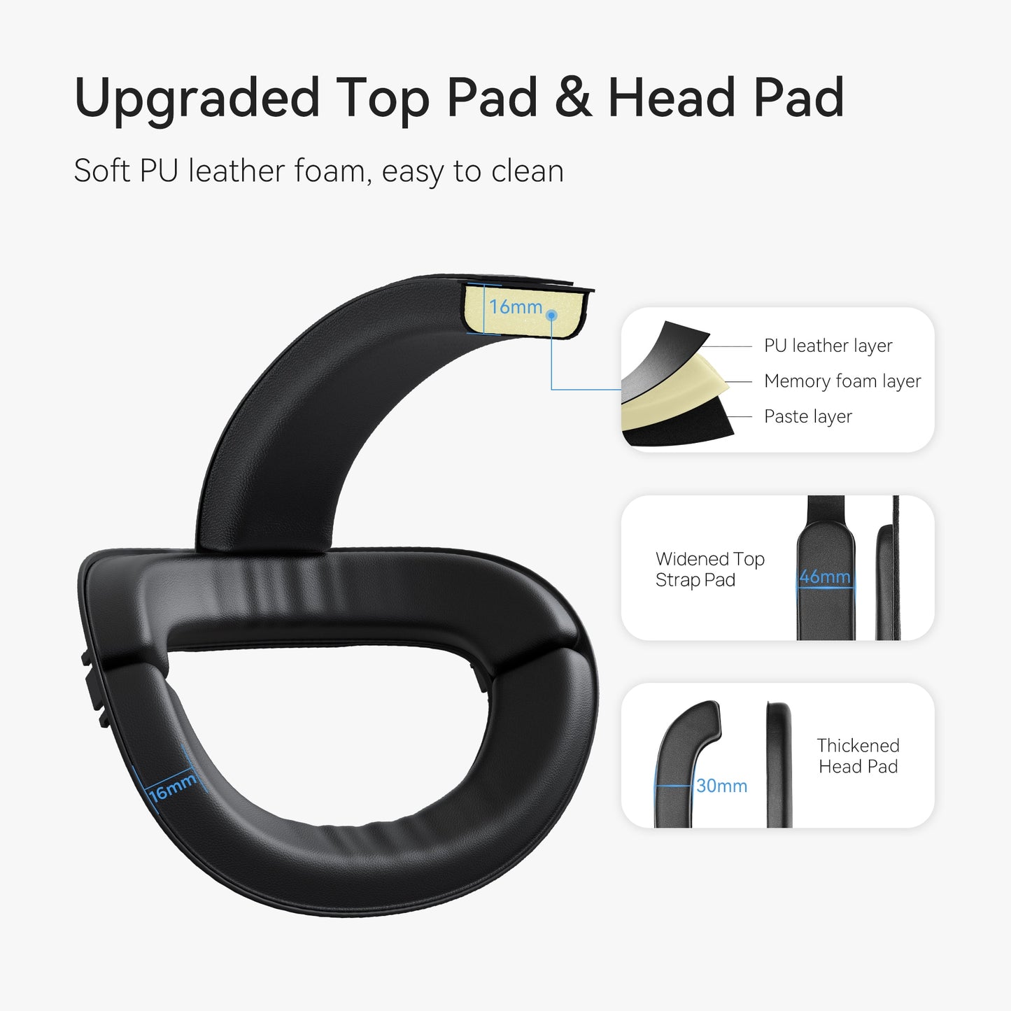 Adjustable Oculus Quest 2 Head Strap