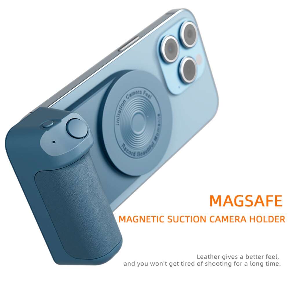 Magnetic Camera Handle Selfie Booster Hand Grip Handheld Selfie Device Magsafe Power Bank Wireless Charge