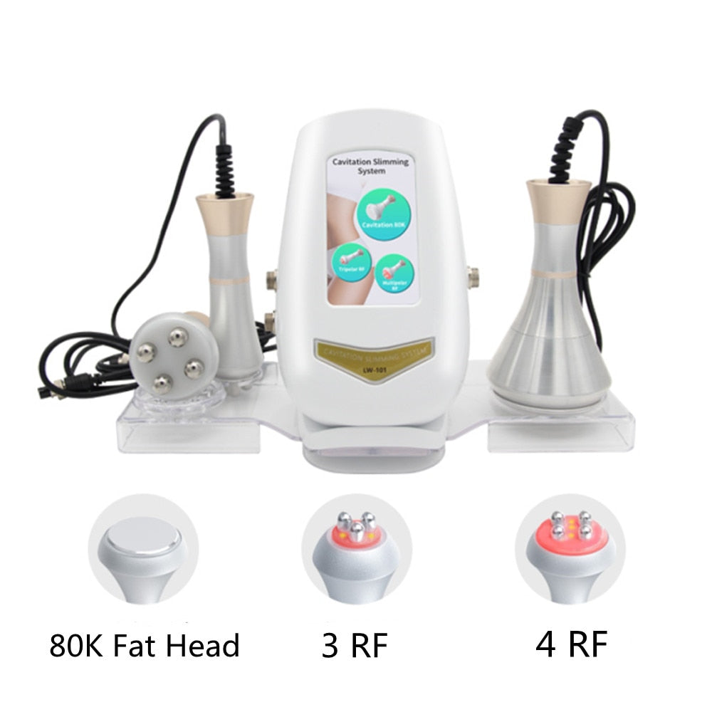 80k RF Fat Lipo Cavitation And Vacuum Machine Weight Loss Cellulite Remover