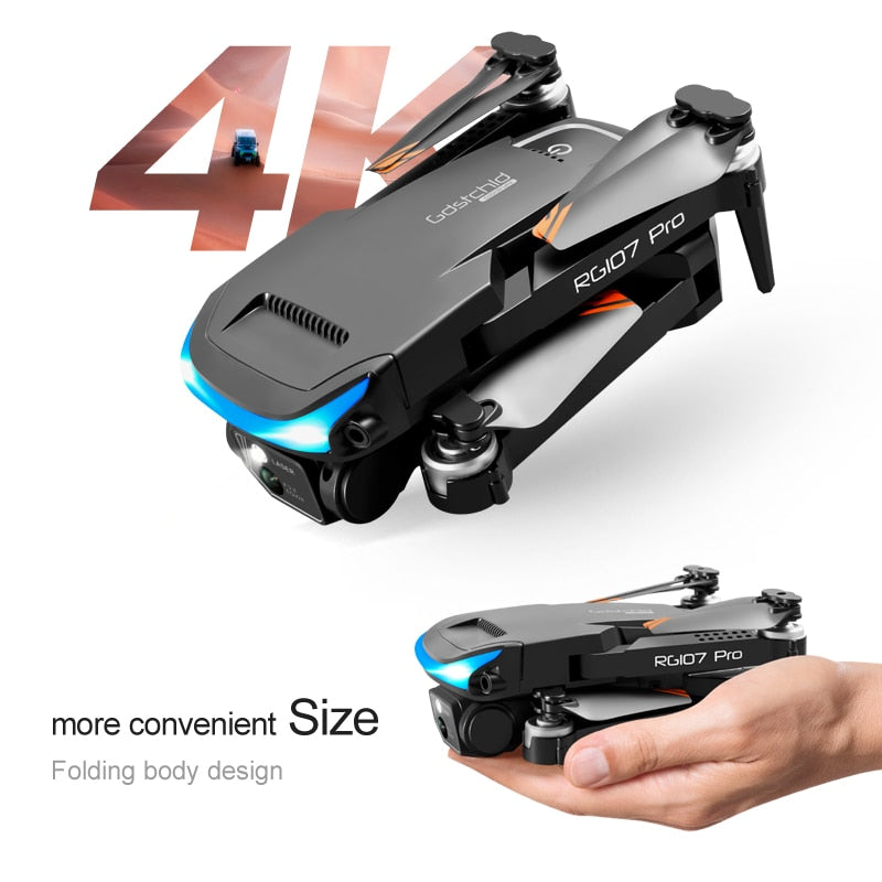 RC Quadcopter Mini Drone 4K Three-sided Obstacle Avoidance Dual HD Camera