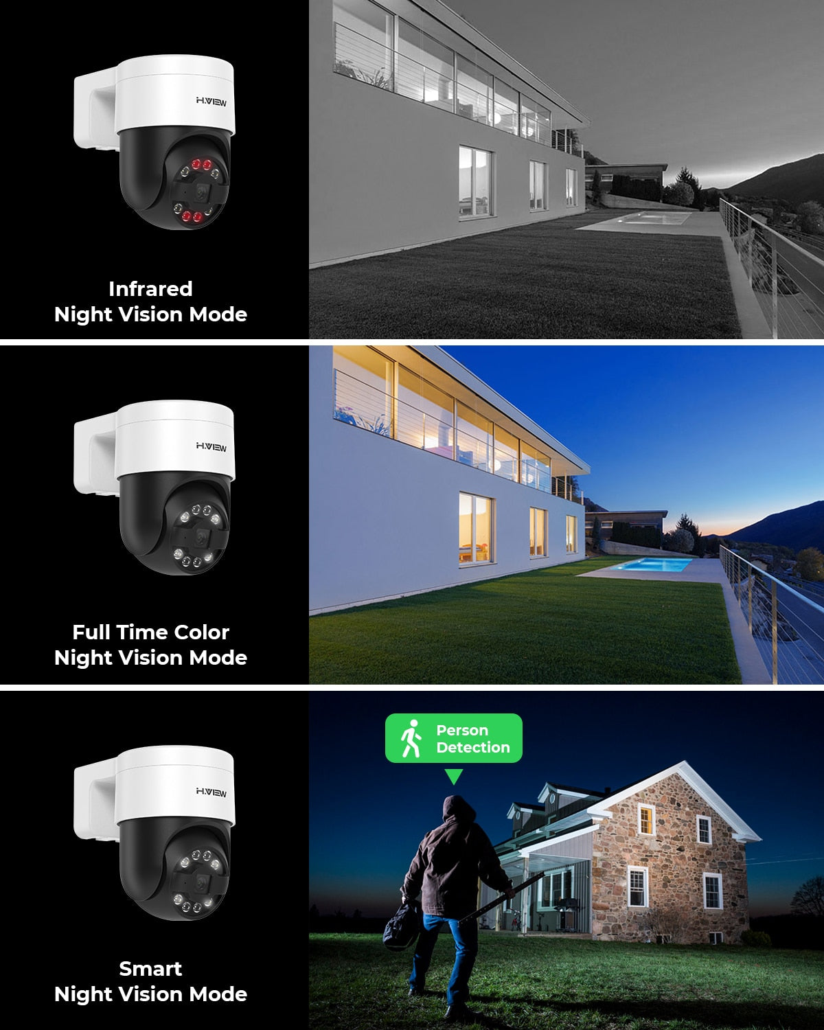 Security Camera 8Ch 4K 5MP 8MP Security Kit Outdoor