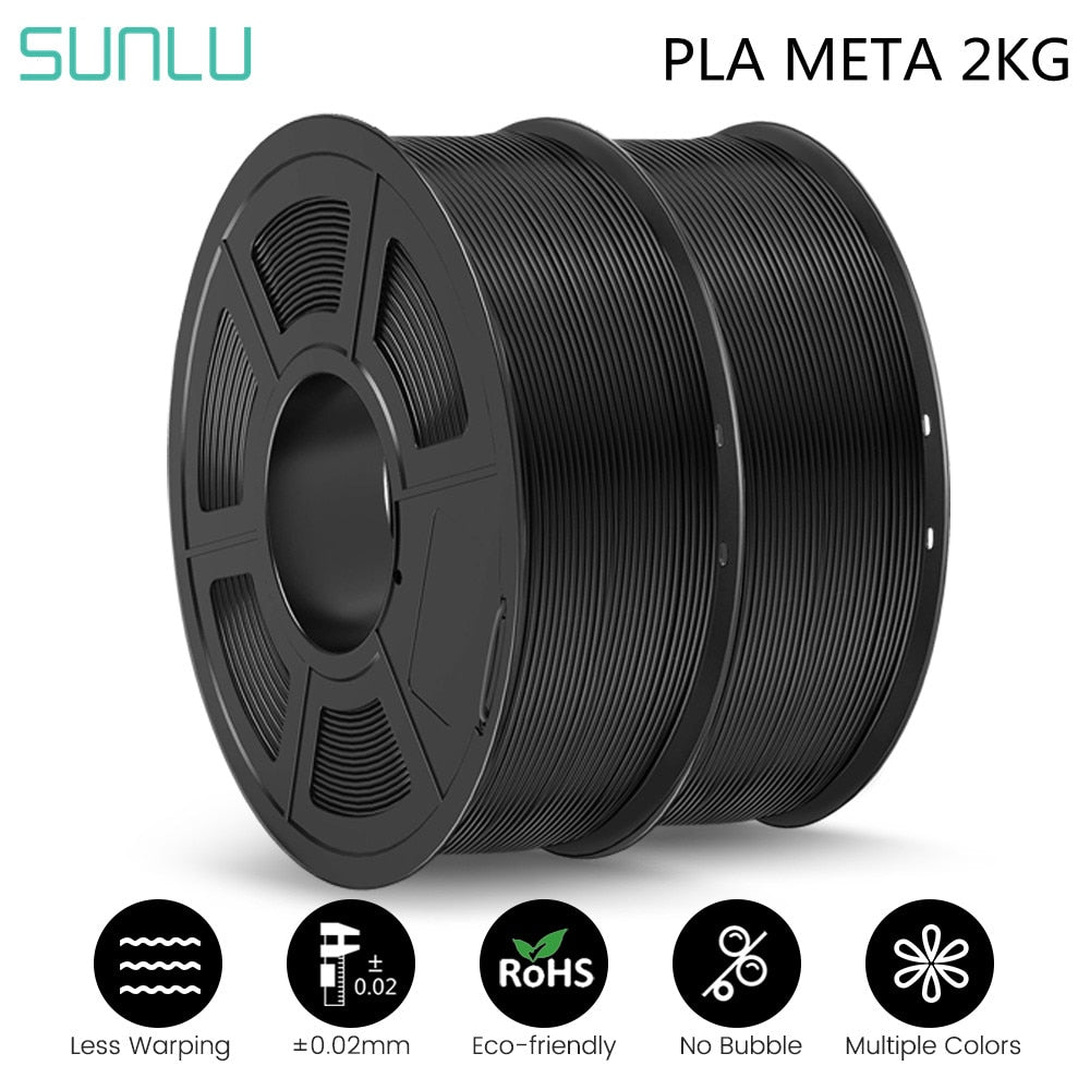 PLA Meta 3D Printer Filament 2kg 1.75MM