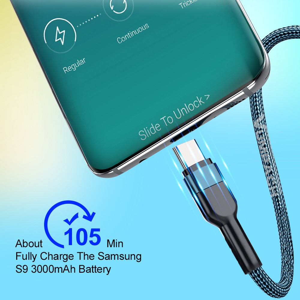 Fast USB C Charging Cable Data Cord