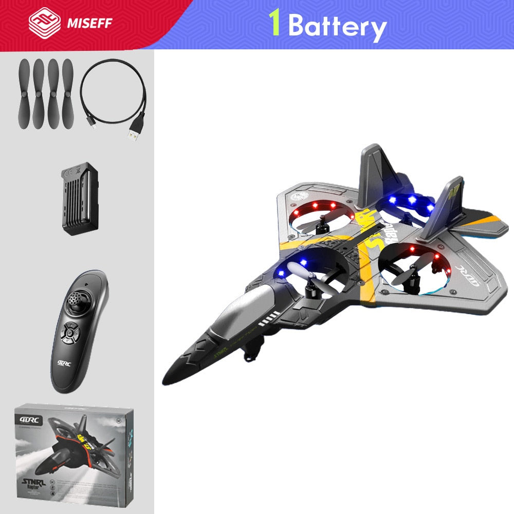 V17 RC Remote Control Airplane Drone 2.4G Gravity Sensing EPP Foam