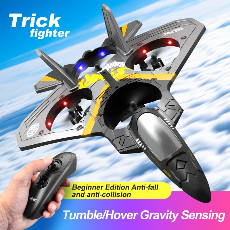 V17 RC Remote Control Airplane Drone 2.4G Gravity Sensing EPP Foam