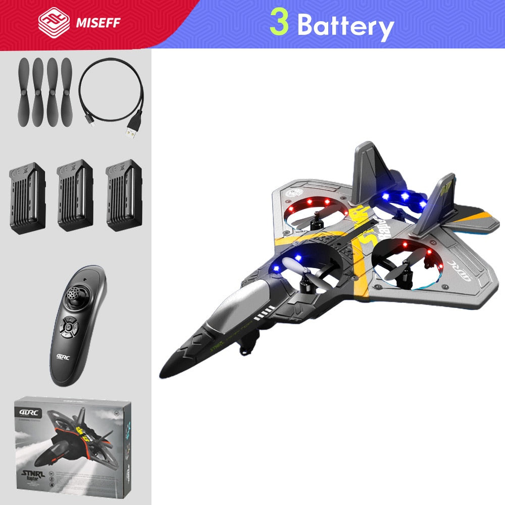 V17 RC Remote Control Airplane Drone 2.4G Gravity Sensing EPP Foam