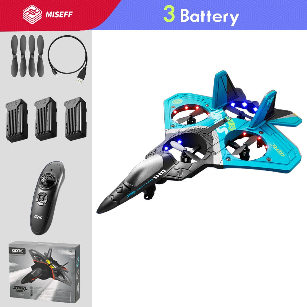 V17 RC Remote Control Airplane Drone 2.4G Gravity Sensing EPP Foam