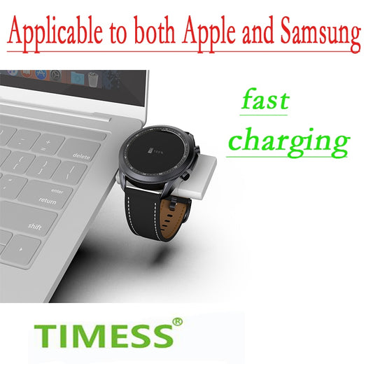 Portable Magnetic Wireless Charger for Apple Samsung Galaxy Watch