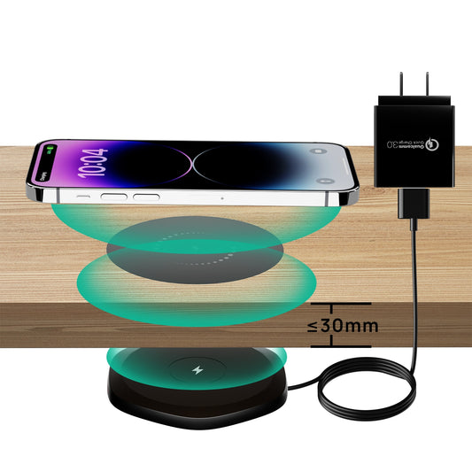 Invisible Wireless Charger Under Table QI Charger Iphone Samsung