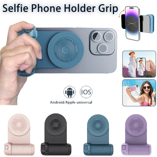Magnetic Camera Handle Selfie Booster Hand Grip Handheld Selfie Device Magsafe Power Bank Wireless Charge