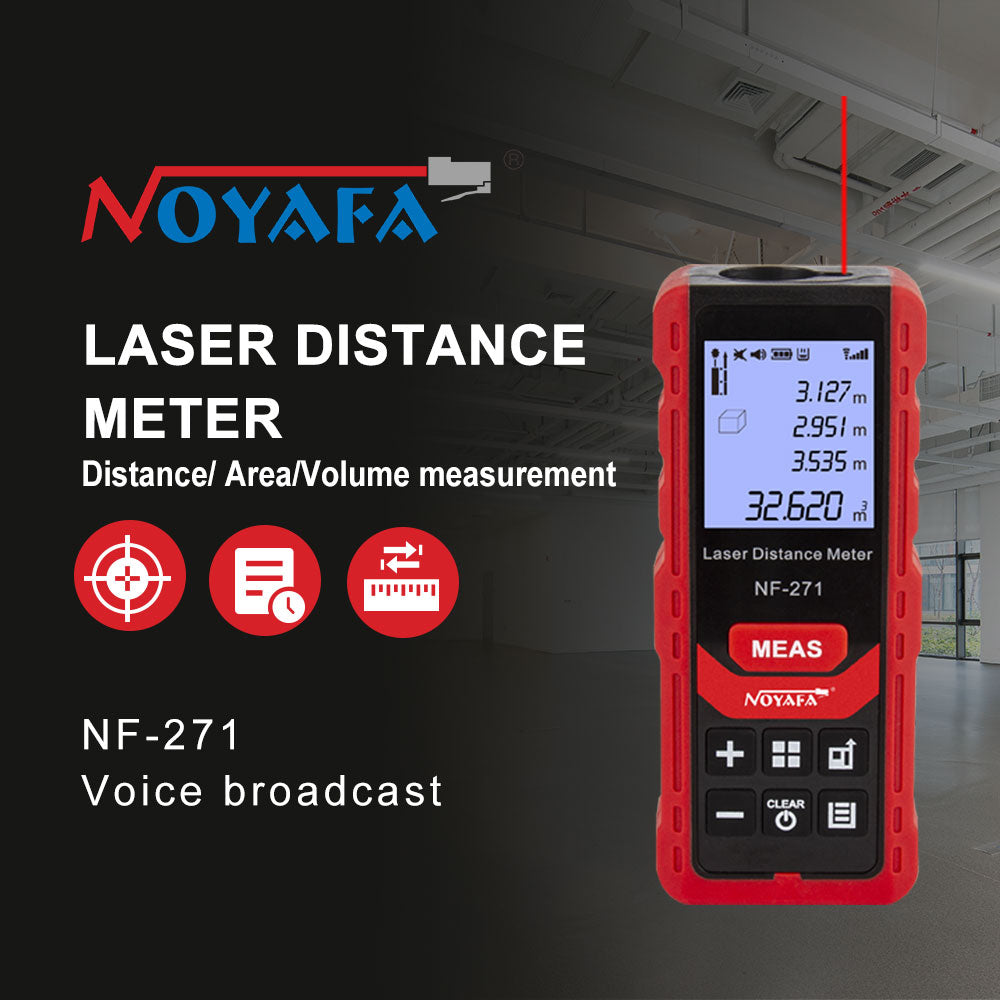 Digital Laser Distance Rangefinder 40M 80M Tape Range Finder